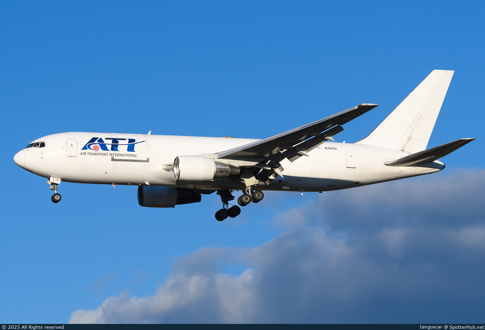 Photo of N761CX - Boeing 767-223(BDSF) operated by Air Transport International