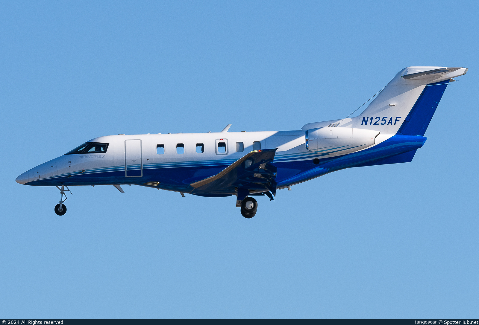 Photo of N125AF - Pilatus PC-24 operated by PlaneSense
