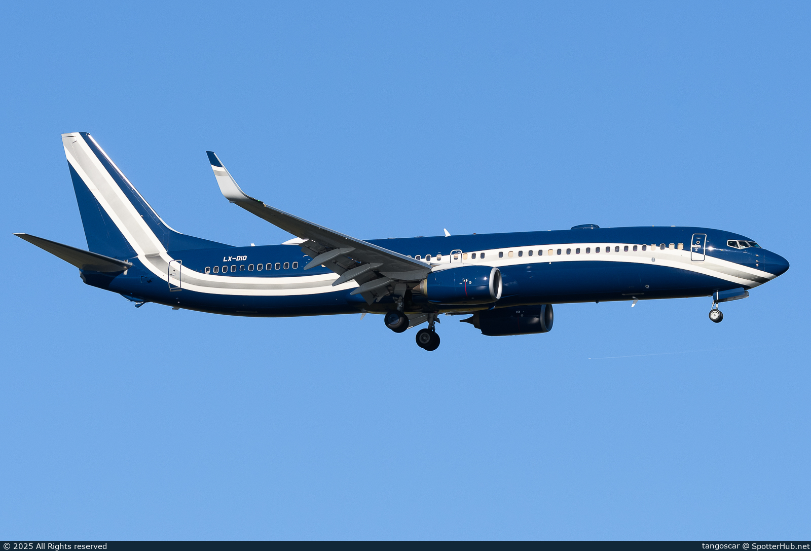 Photo of LX-DIO - Boeing 737-97Y(ER)(BBJ3) operated by Global Jet Luxembourg