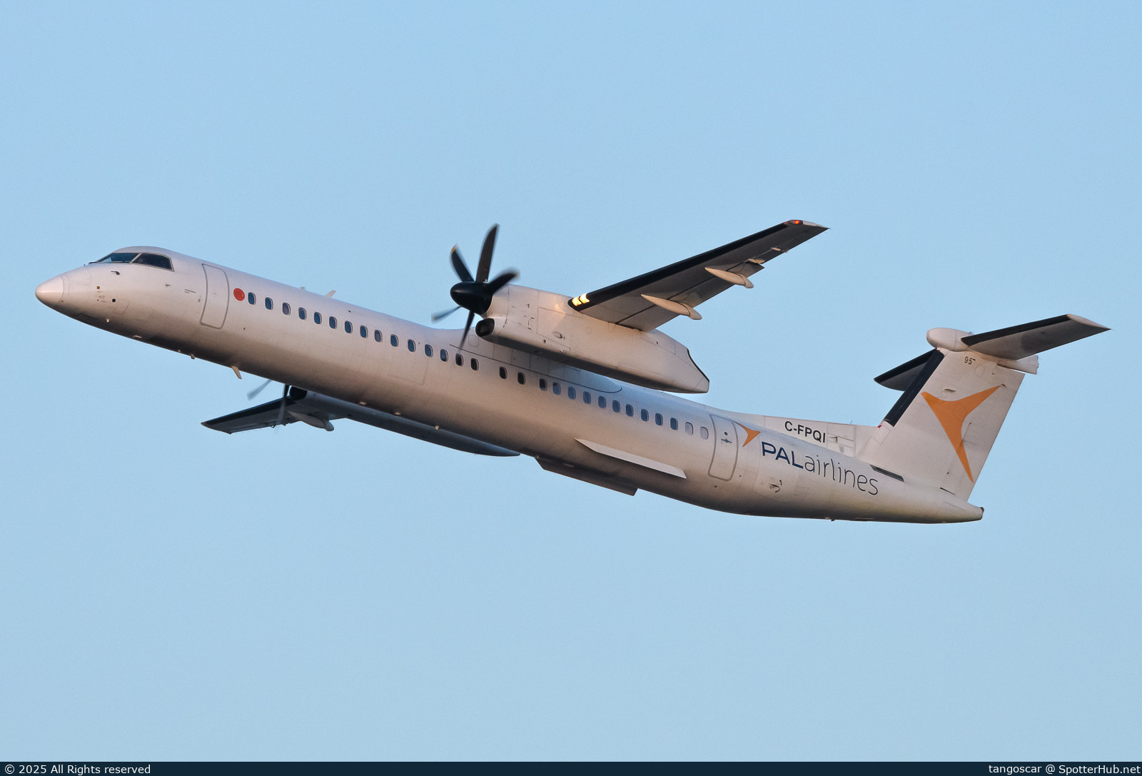 Photo of C-FPQI - Bombardier DHC-8-402 Dash 8 Q400 operated by PAL Airlines