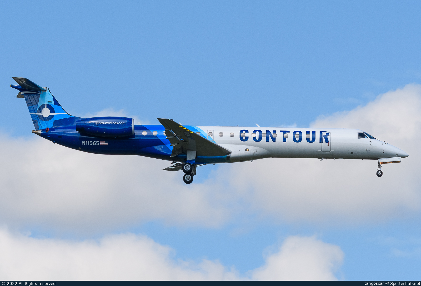 Photo of N11565 - Embraer ERJ-145LR operated by Contour Airlines