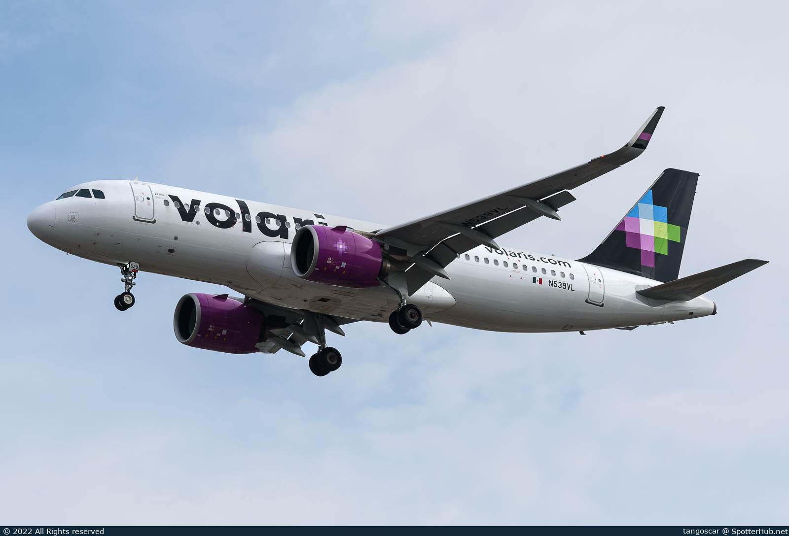 Photo of N539VL - Airbus A320-271N operated by Volaris