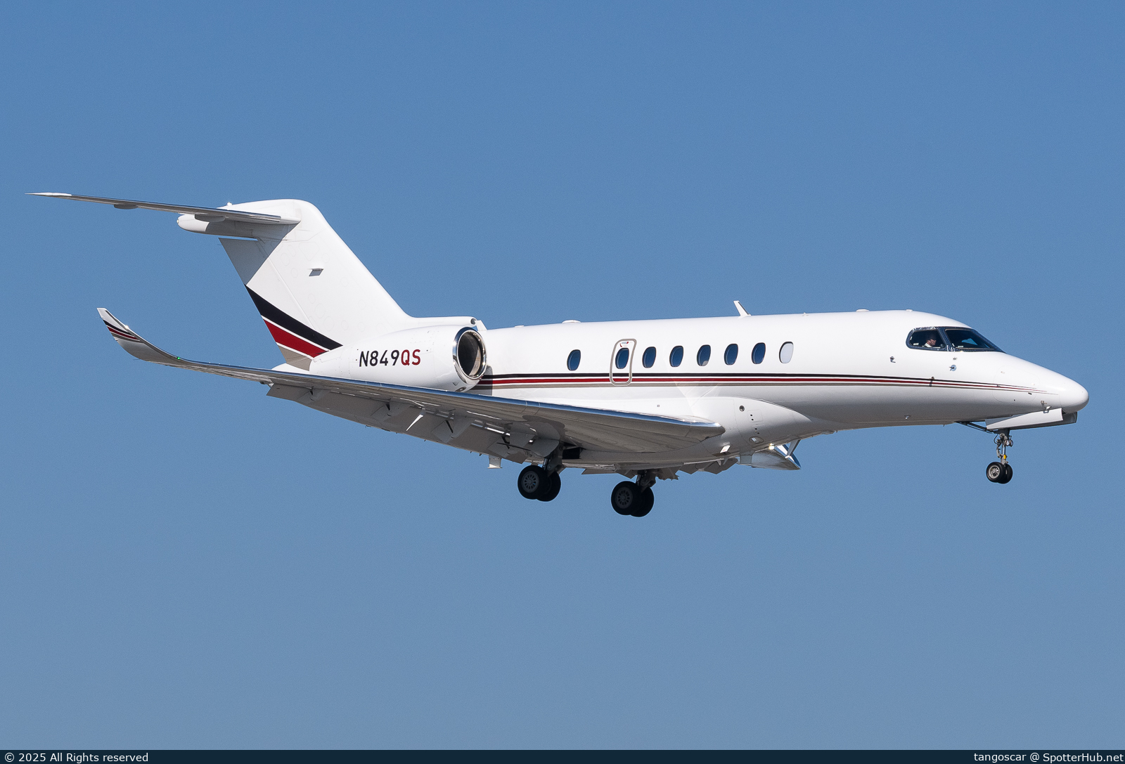 Photo of N849QS - Cessna 700 Citation Longitude operated by NetJets