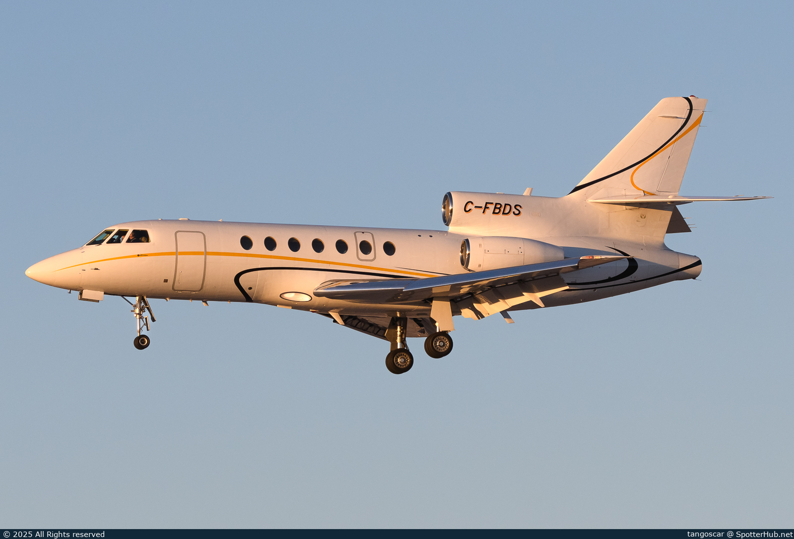 Photo of C-FBDS - Dassault Falcon 50 operated by BDK Air