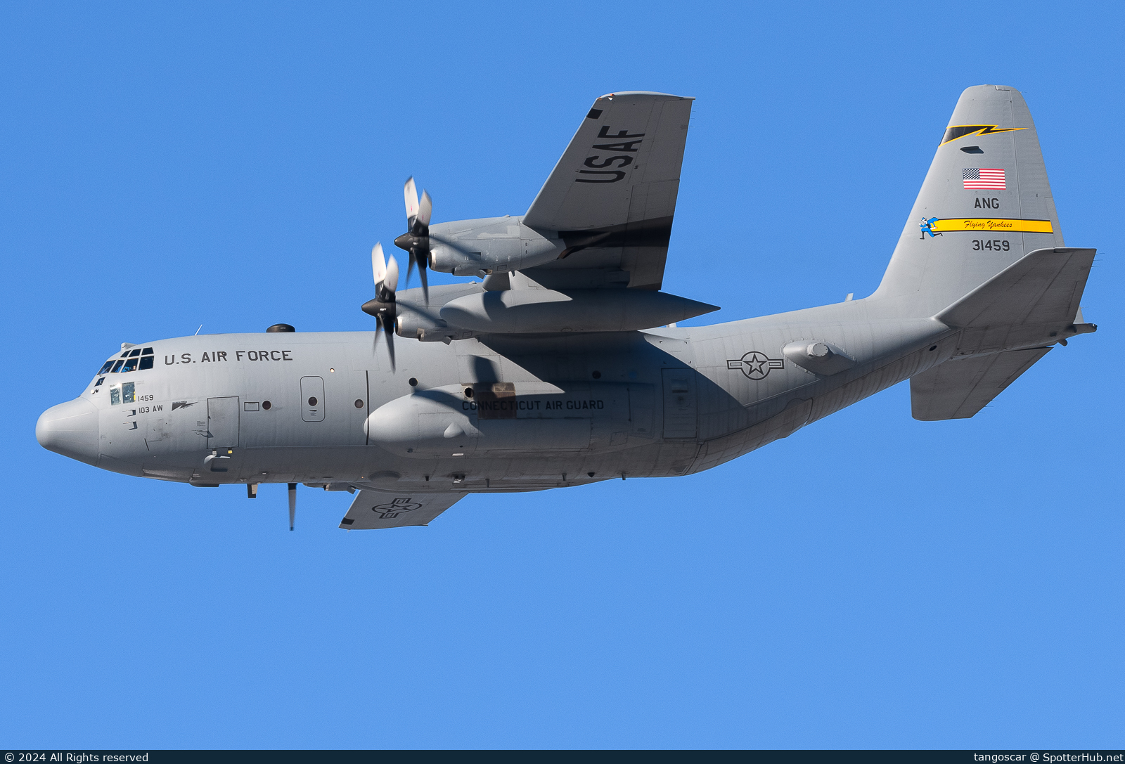 Photo of 93-1459 - Lockheed C-130H Hercules operated by US Air Force