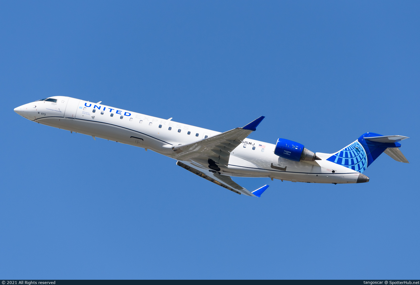 Photo of N515MJ - Bombardier CRJ-701ER operated by United Express (opb GoJet Airlines)