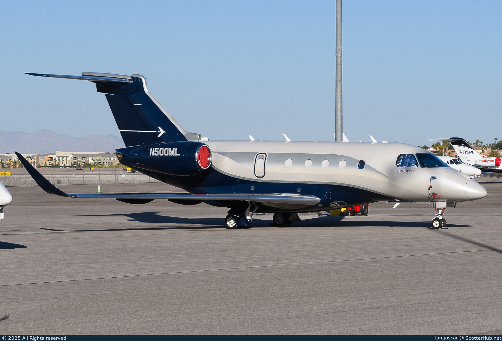 Photo of N500ML - Embraer Praetor 500 operated by Private