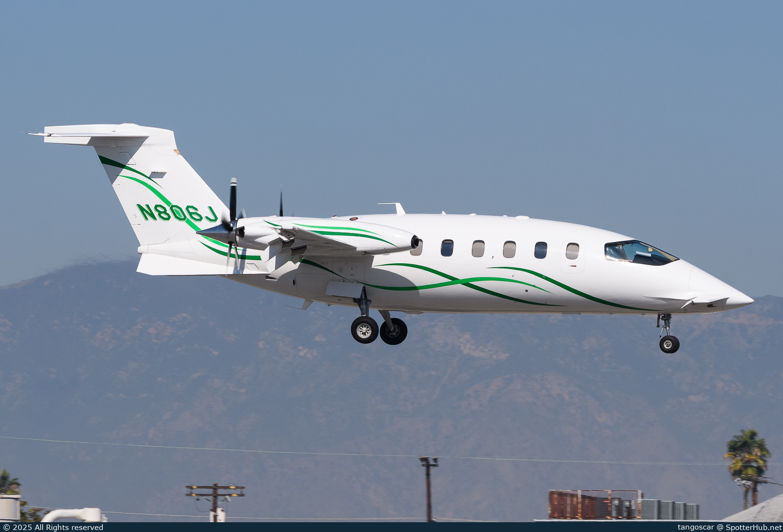 Photo of N806J - Piaggio P.180 Avanti II operated by Private