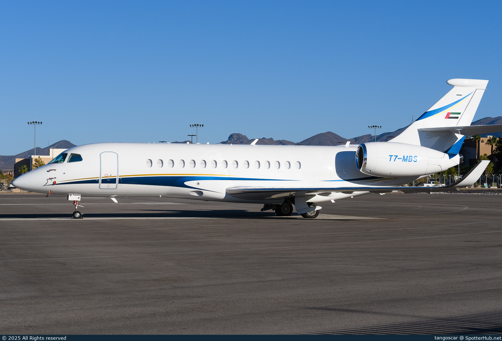 Photo of T7-MBS - Dassault Falcon 6X operated by DC Aviation Al-Futtaim