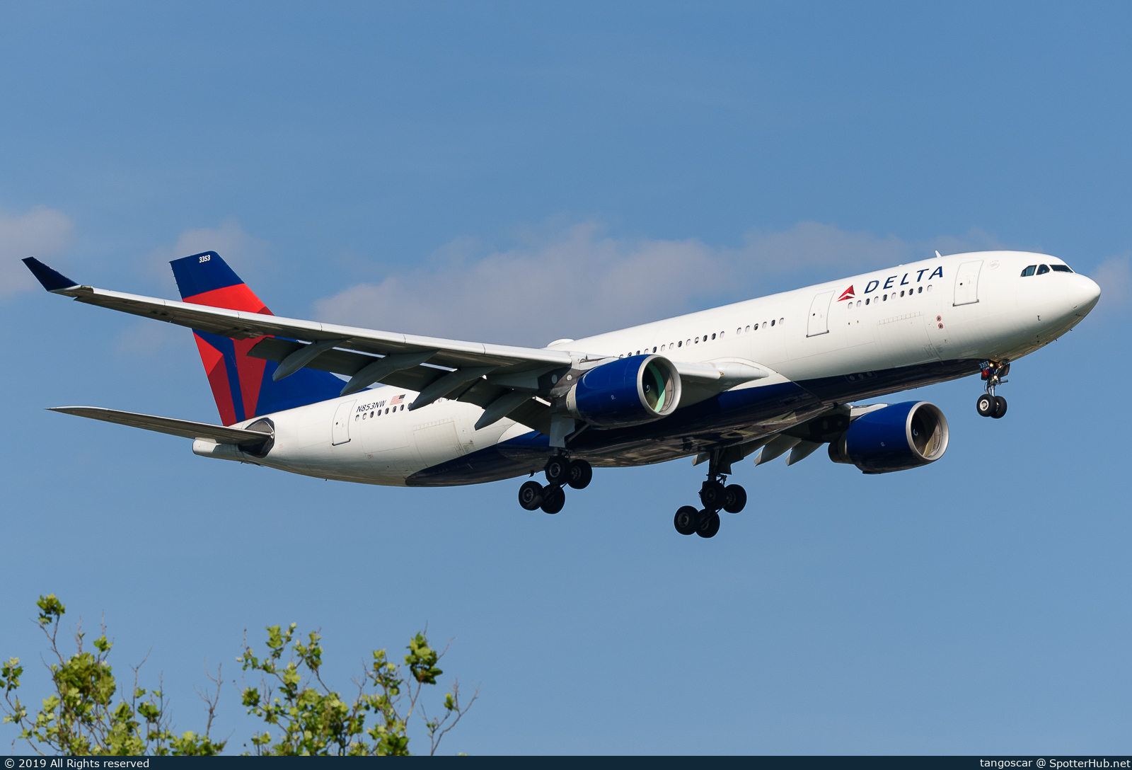 Photo of N853NW - Airbus A330-223 operated by Delta Air Lines