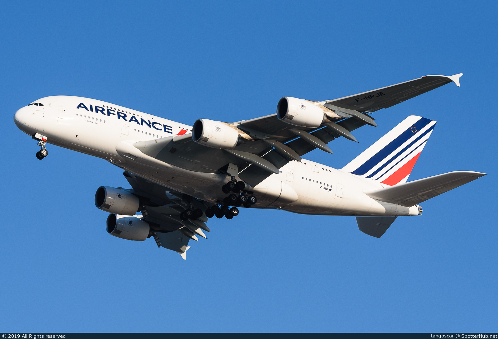 Photo of F-HPJE - Airbus A380-861 operated by Air France