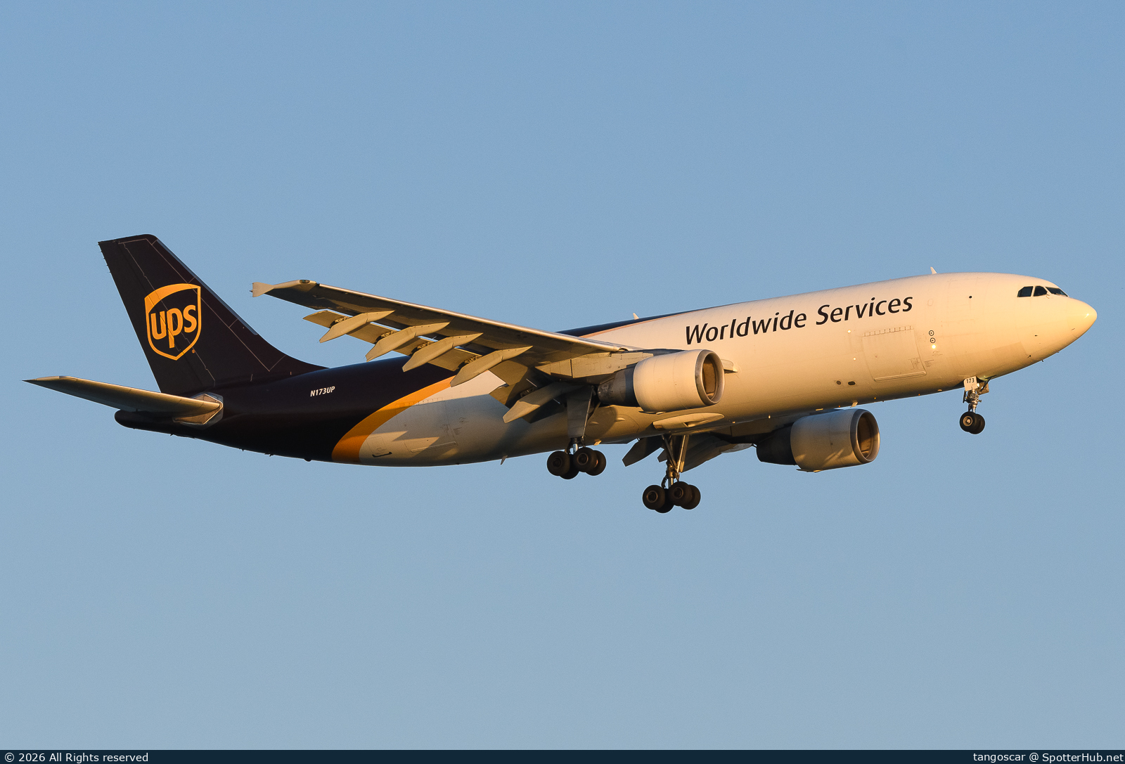 Photo of N173UP - Airbus A300F4-622R operated by UPS United Parcel Service