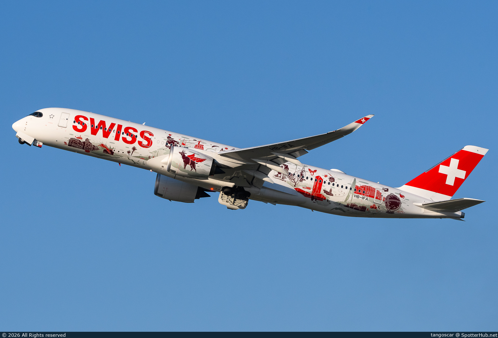 Photo of HB-IFA - Airbus A350-941 operated by Swiss International Air Lines