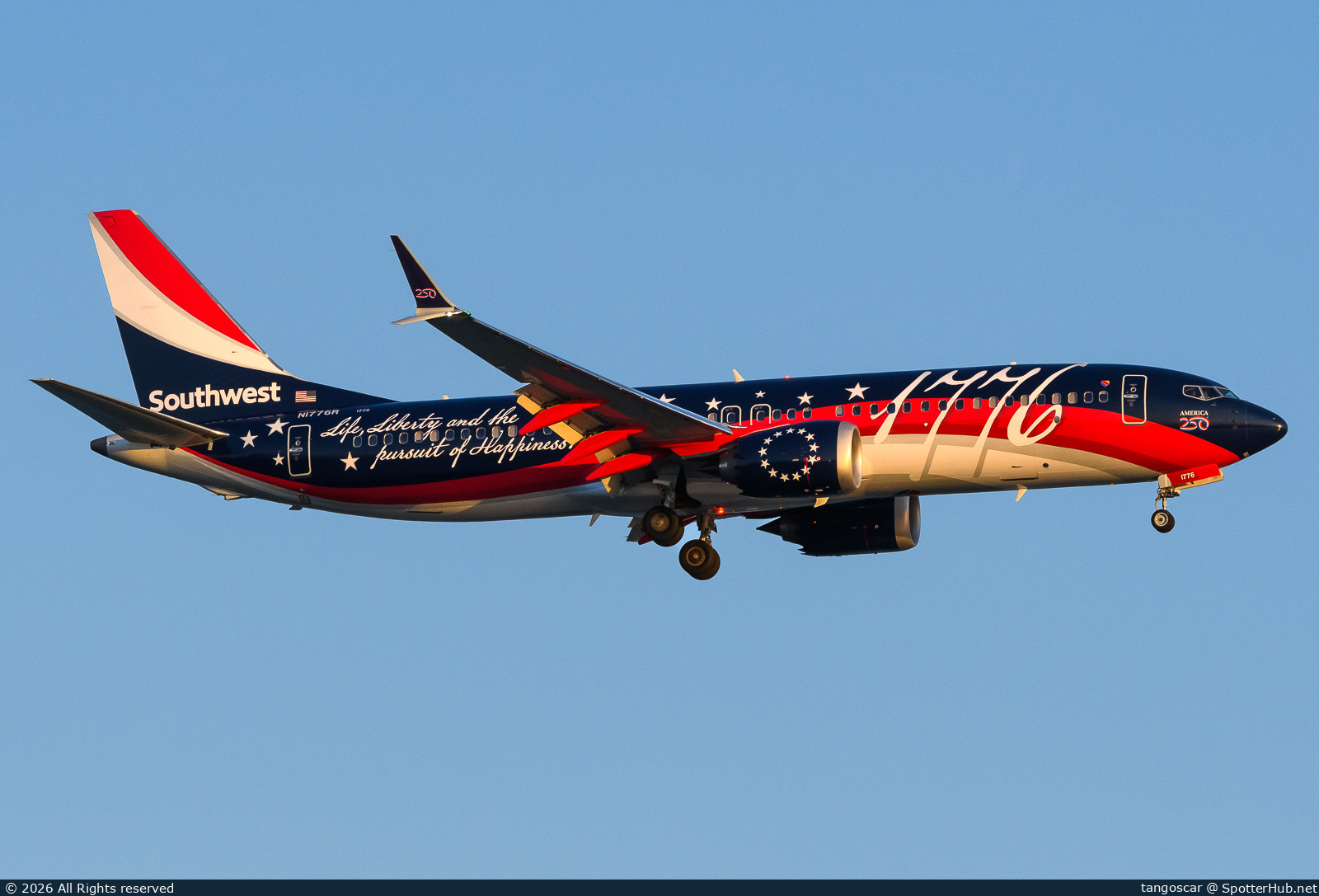 Photo of N1776R - Boeing 737 MAX 8 operated by Southwest Airlines