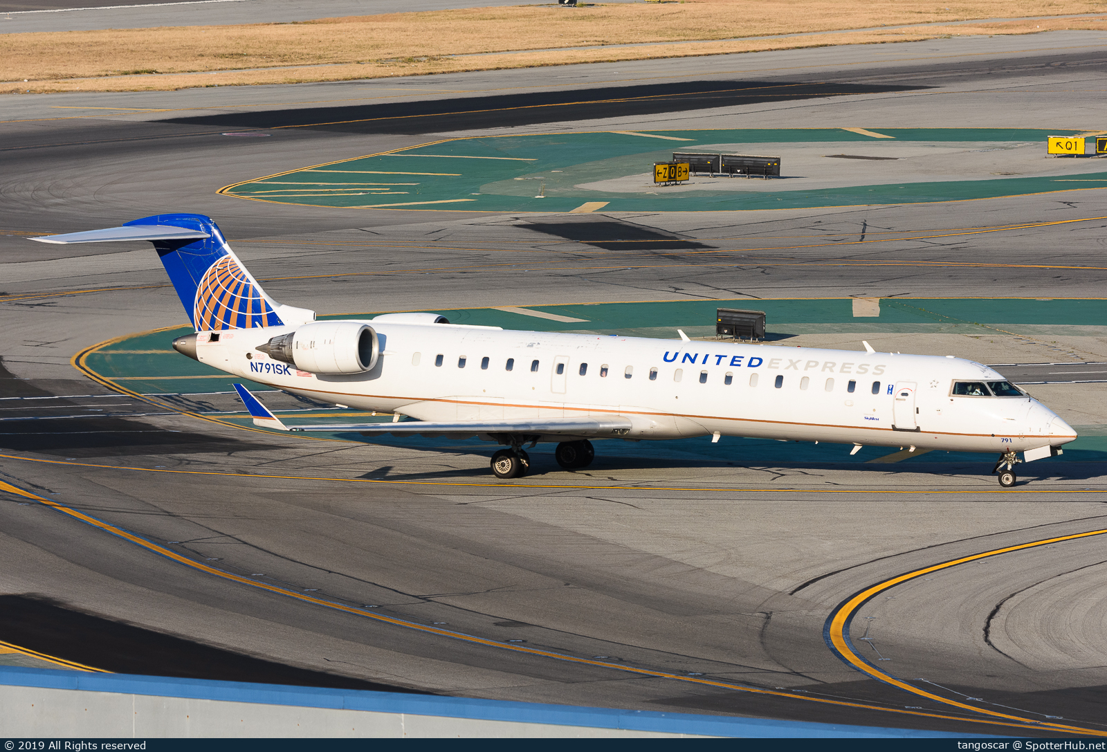 Photo of N791SK - Bombardier CRJ-701ER operated by United Express (opb SkyWest Airlines)