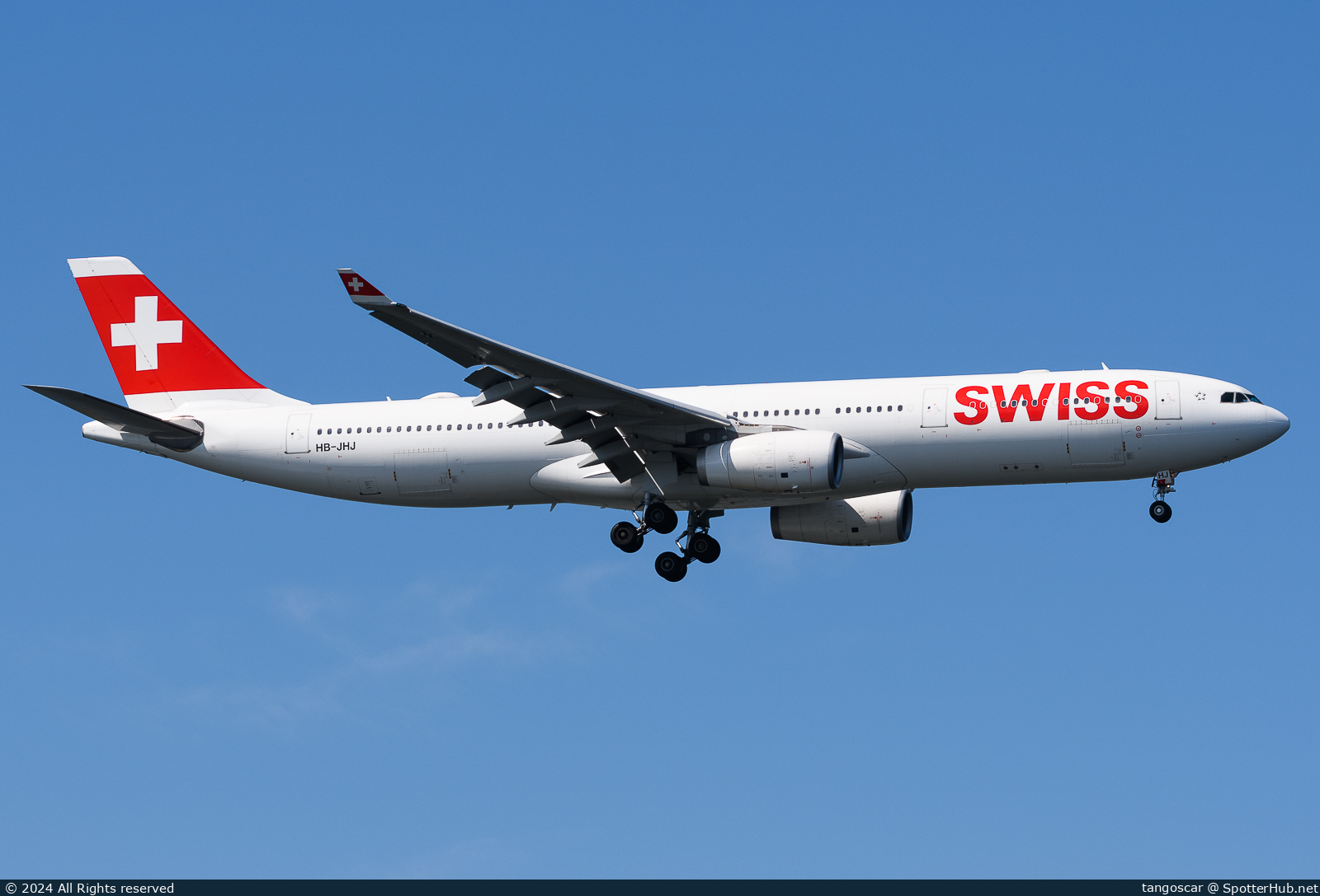 Photo of HB-JHJ - Airbus A330-343 operated by Swiss International Air Lines