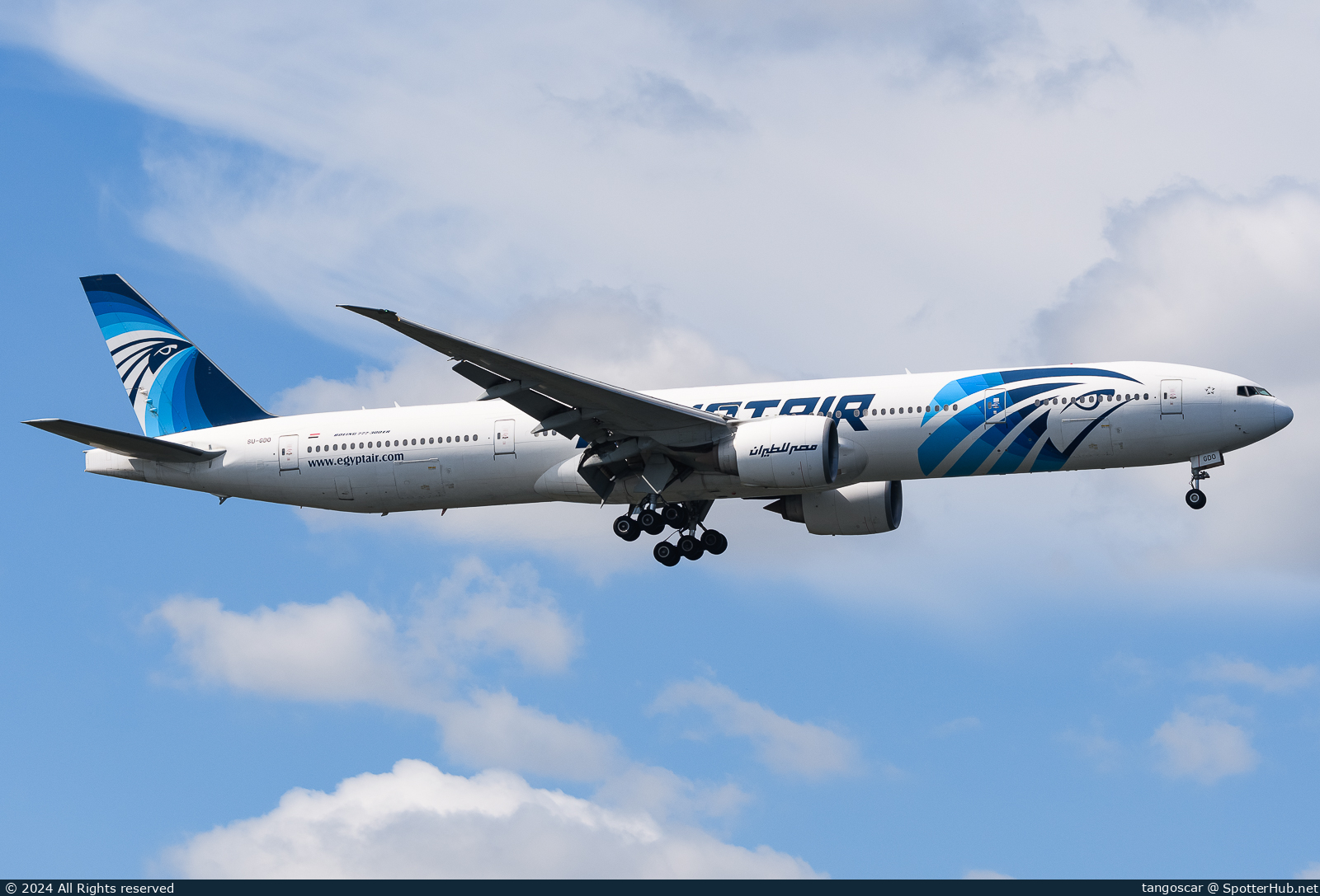Photo of SU-GDO - Boeing 777-36N(ER) operated by Egyptair