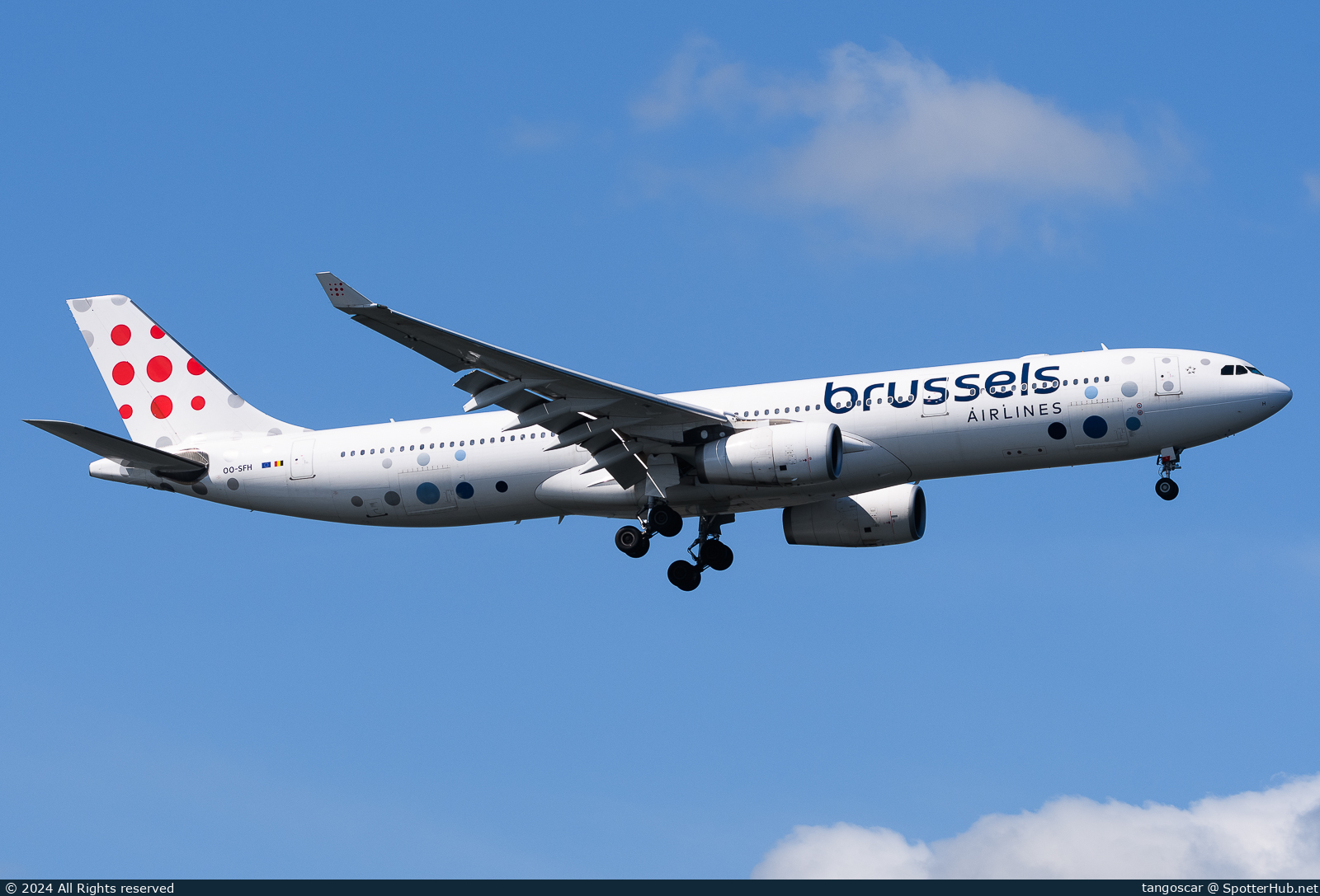 Photo of OO-SFH - Airbus A330-342 operated by Brussels Airlines