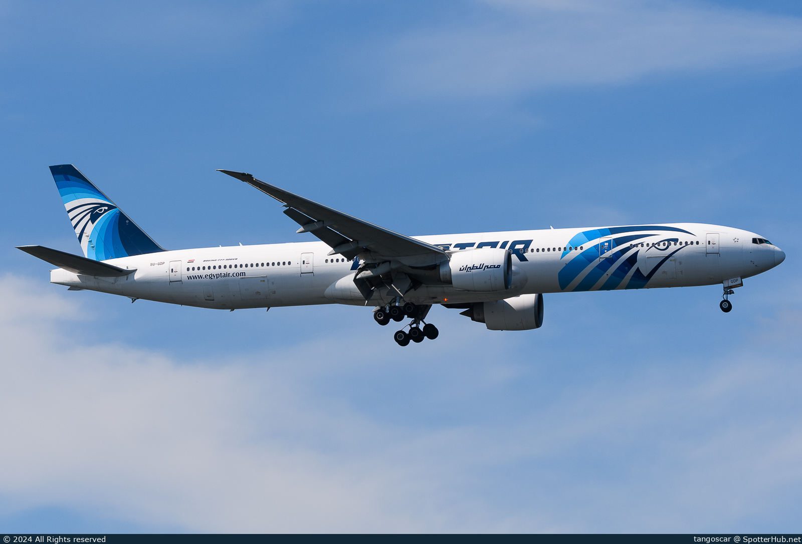 Photo of SU-GDP - Boeing 777-36N(ER) operated by Egyptair