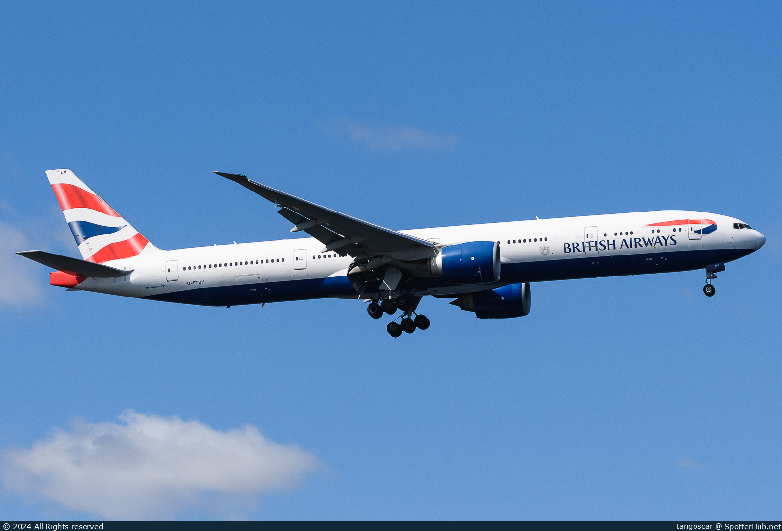 Photo of G-STBH - Boeing 777-336(ER) operated by British Airways