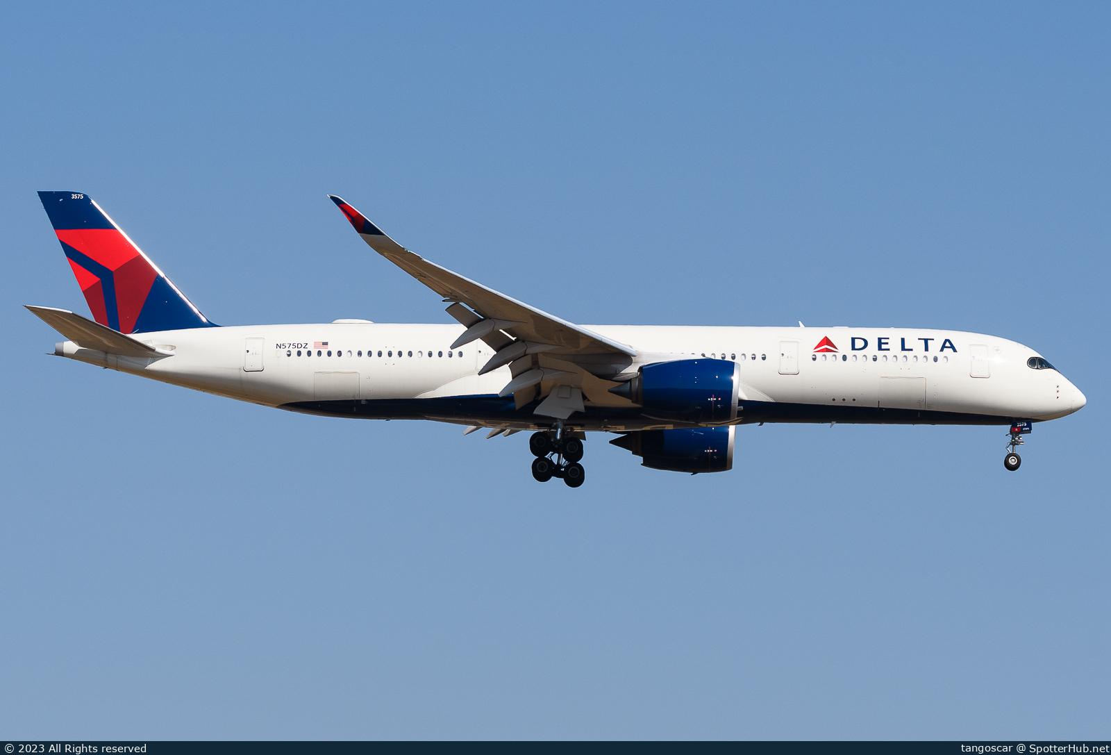 Photo of N575DZ - Airbus A350-941 operated by Delta Air Lines