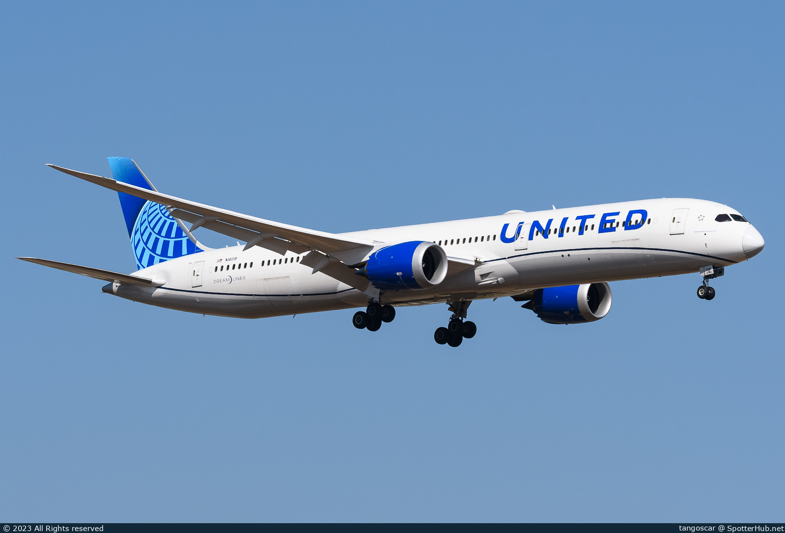 Photo of N14019 - Boeing 787-10 Dreamliner operated by United Airlines