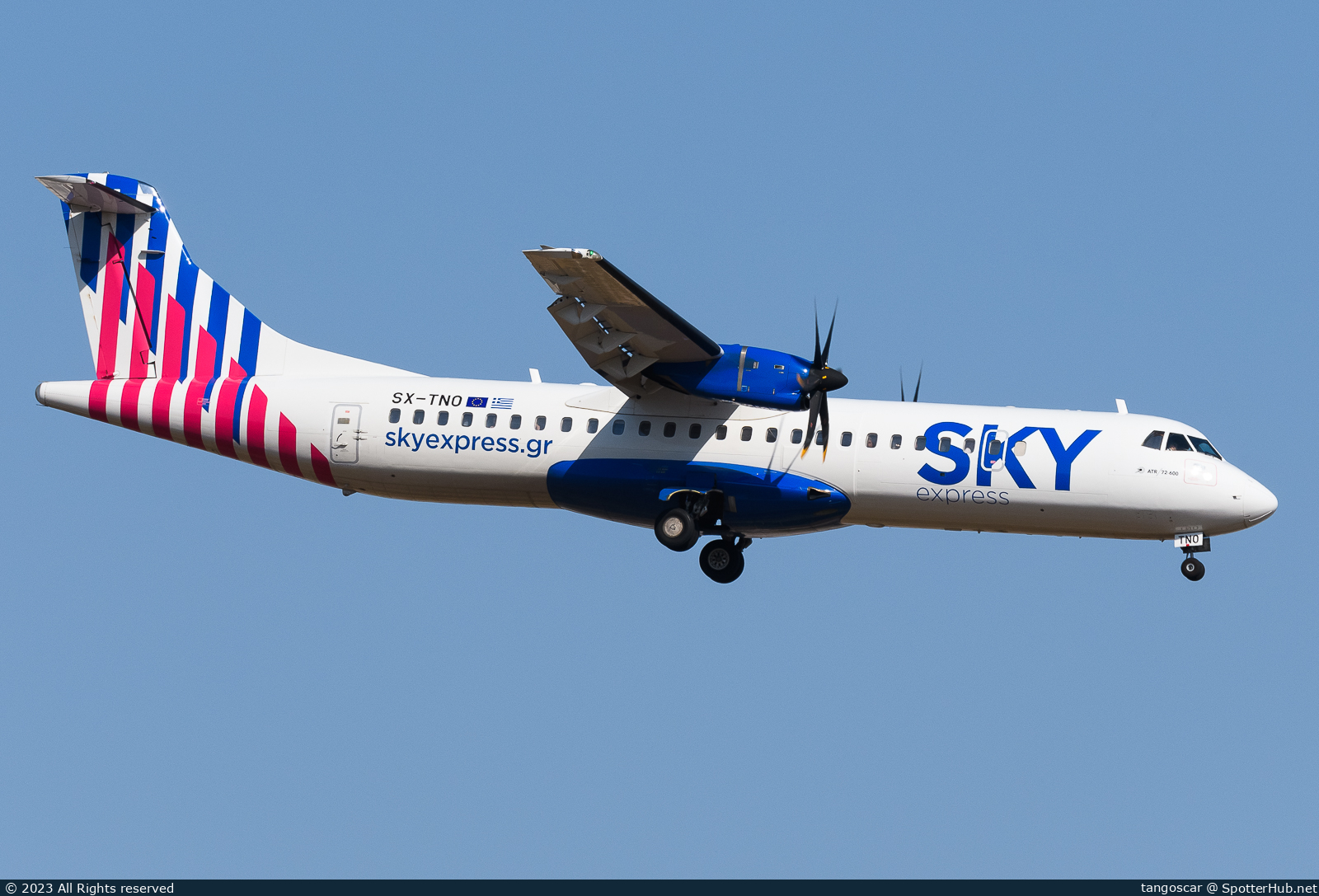 Photo of SX-TNO - ATR 72-600 operated by Sky Express