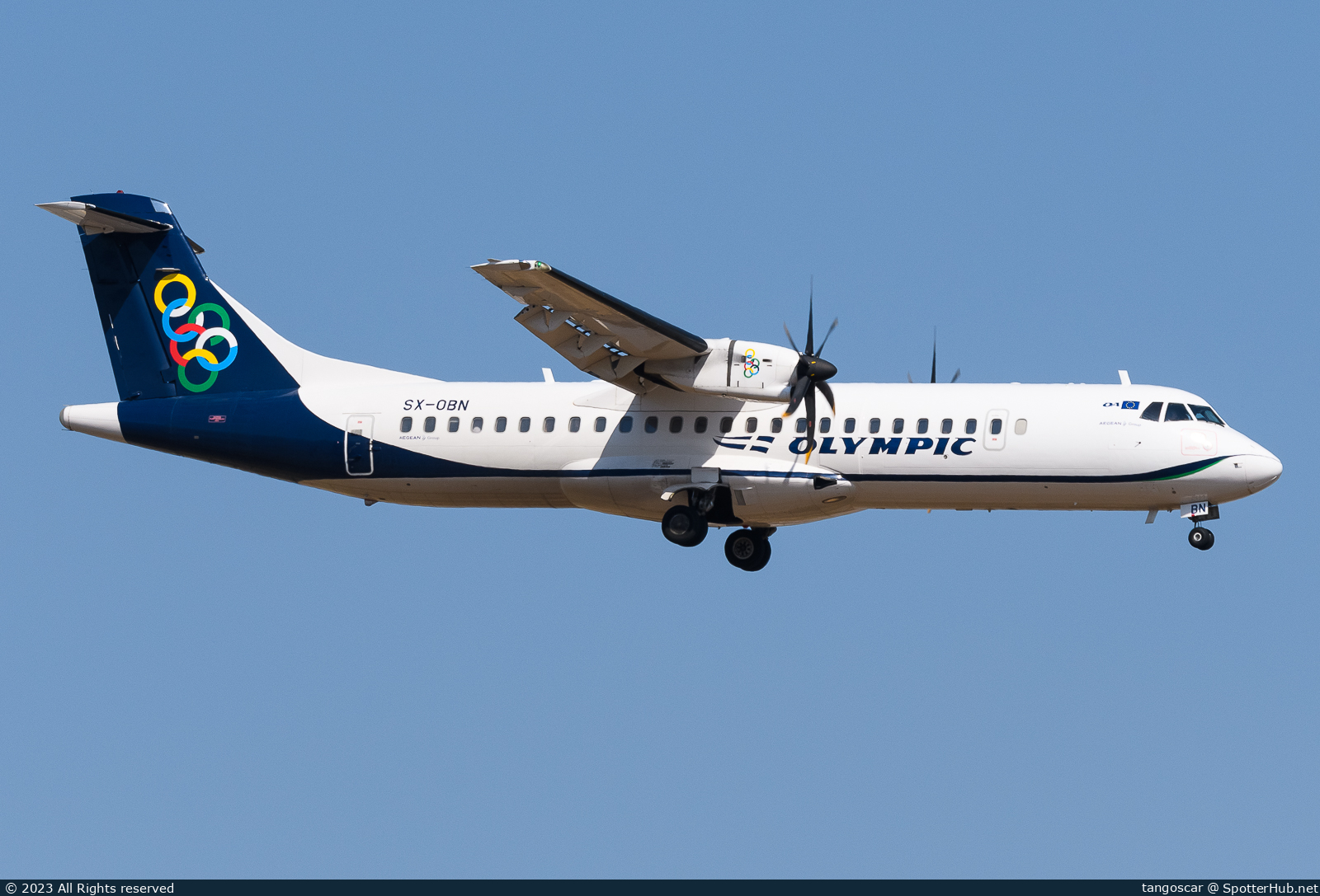 Photo of SX-OBN - ATR 72-600 operated by Olympic Air