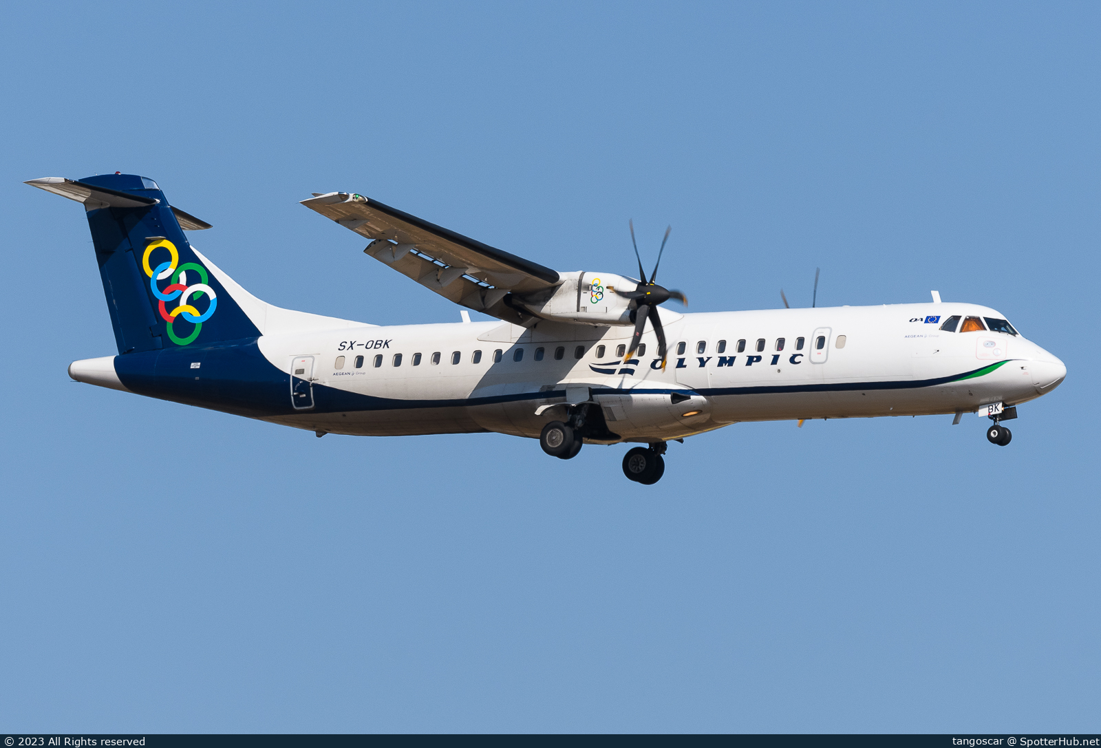 Photo of SX-OBK - ATR 72-600 operated by Olympic Air