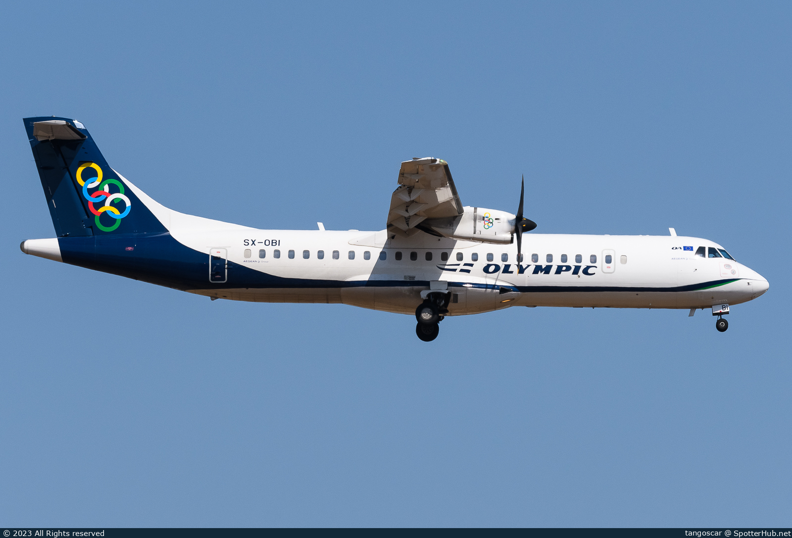 Photo of SX-OBI - ATR 72-600 operated by Olympic Air