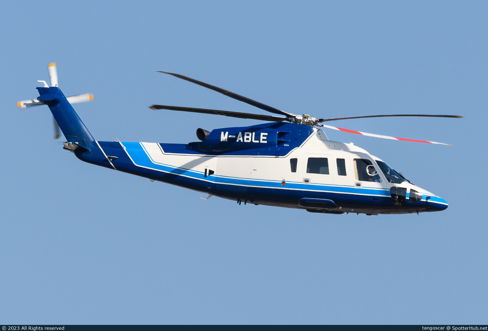 Photo of M-ABLE - Sikorsky S-76D operated by Private