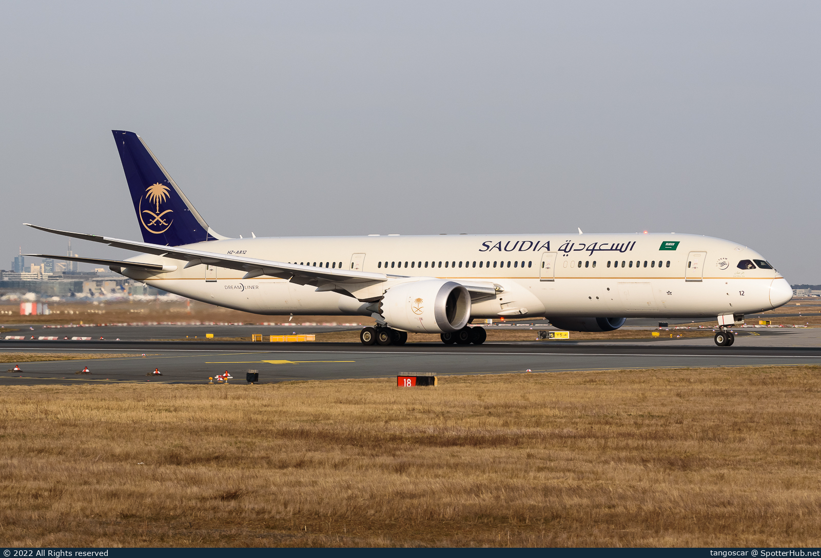Photo of HZ-AR12 - Boeing 787-9 Dreamliner operated by Saudia