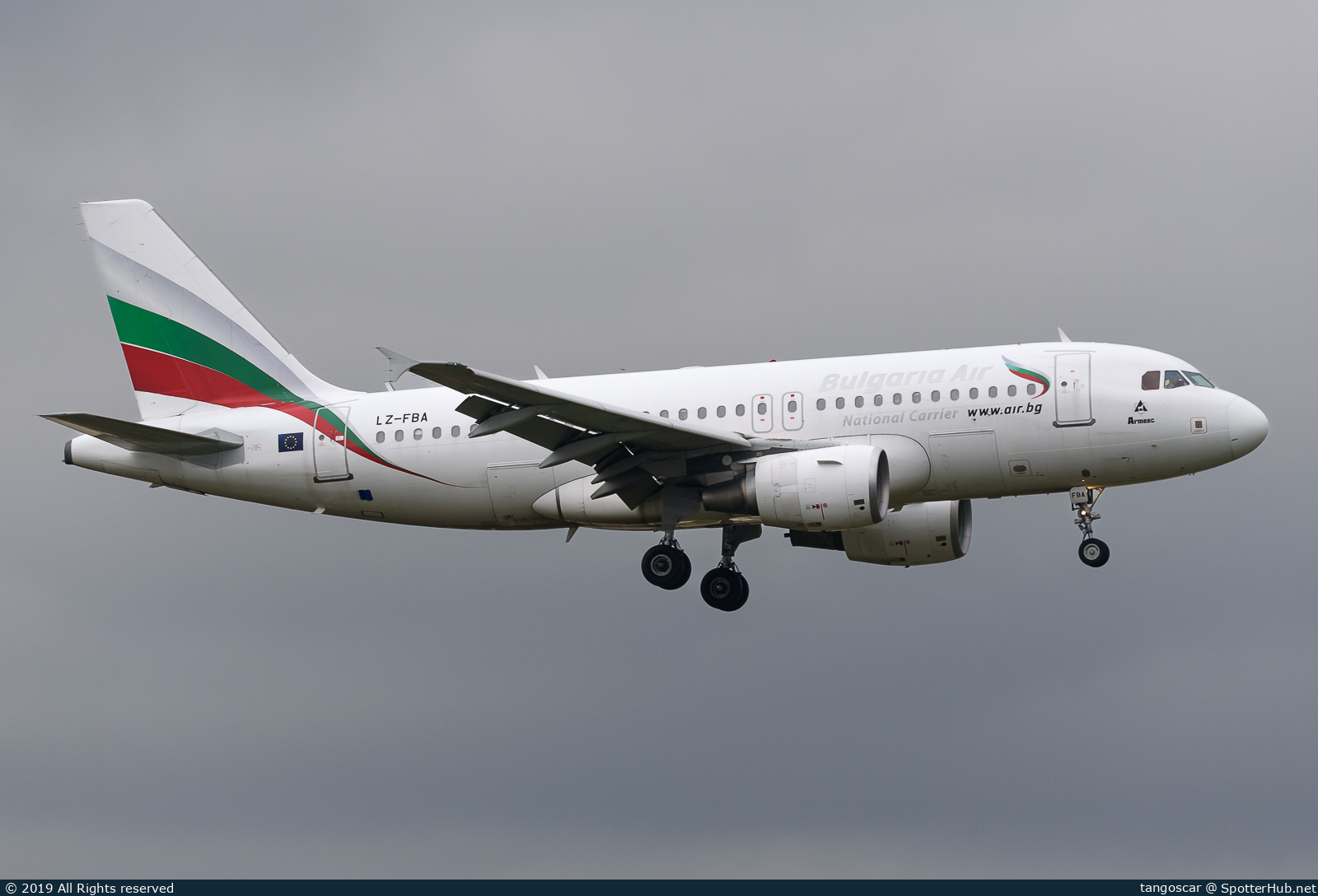 Photo of LZ-FBA - Airbus A319-112 operated by Bulgaria Air