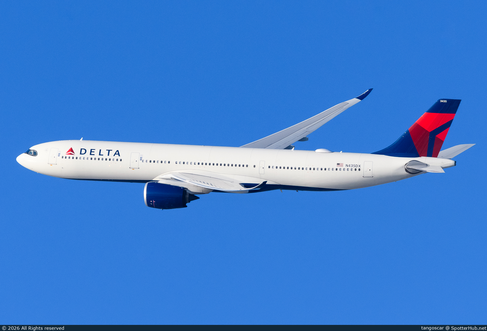 Photo of N435DX - Airbus A330-941 operated by Delta Air Lines