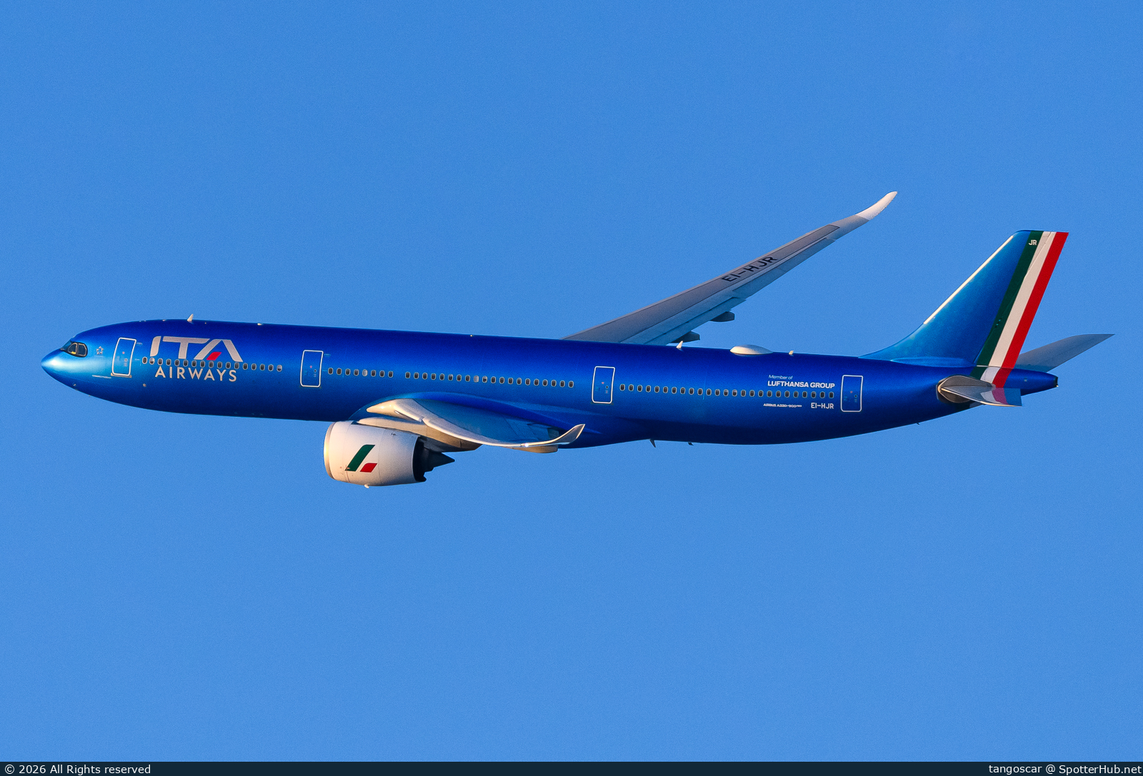 Photo of EI-HJR - Airbus A330-941 operated by ITA Airways