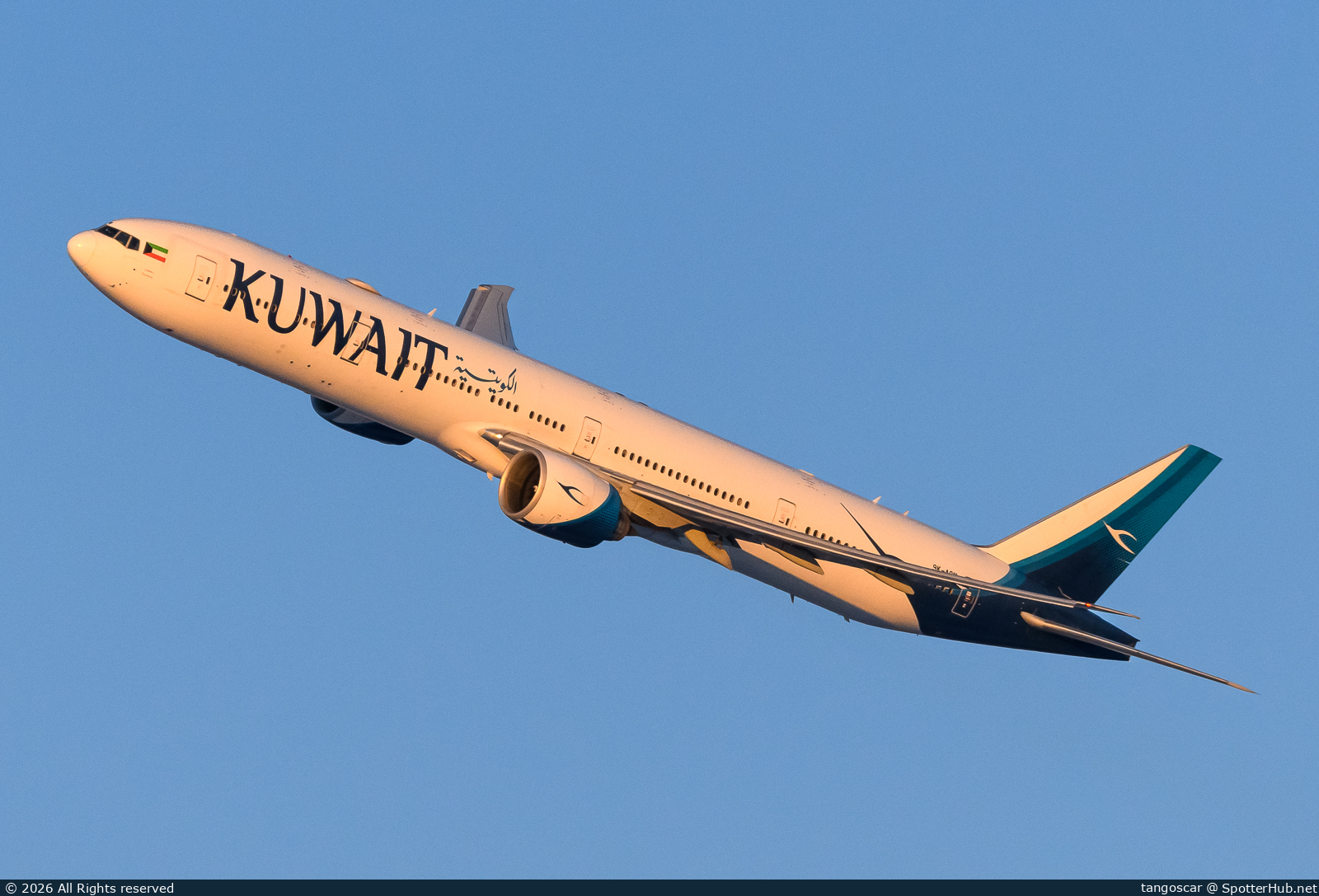 Photo of 9K-AOM - Boeing 777-369(ER) operated by Kuwait Airways