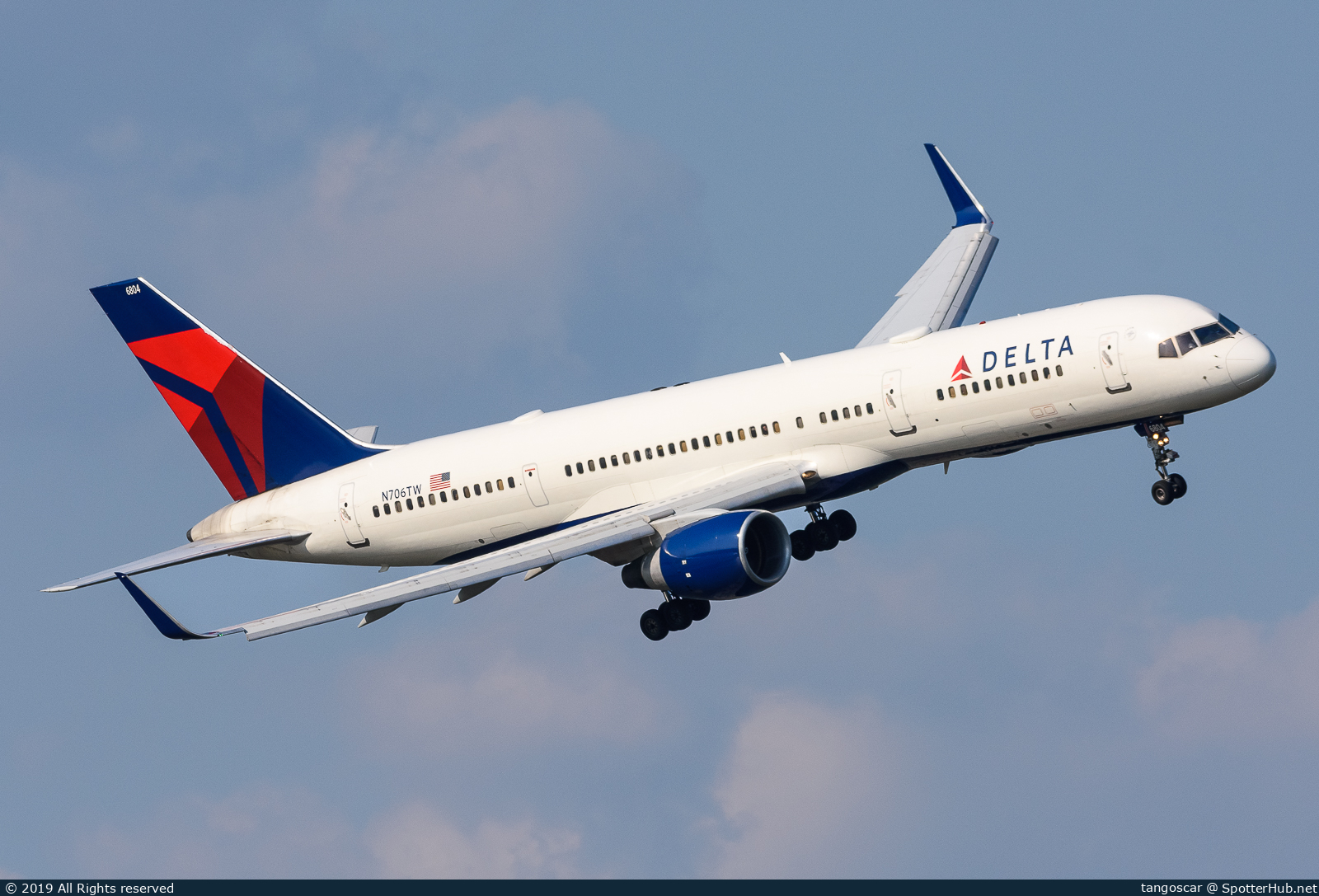 Photo of N706TW - Boeing 757-2Q8 operated by Delta Air Lines