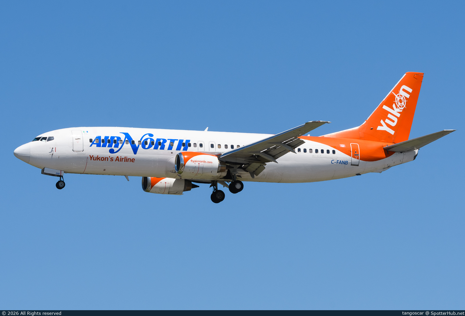 Photo of C-FANB - Boeing 737-48E operated by Air North