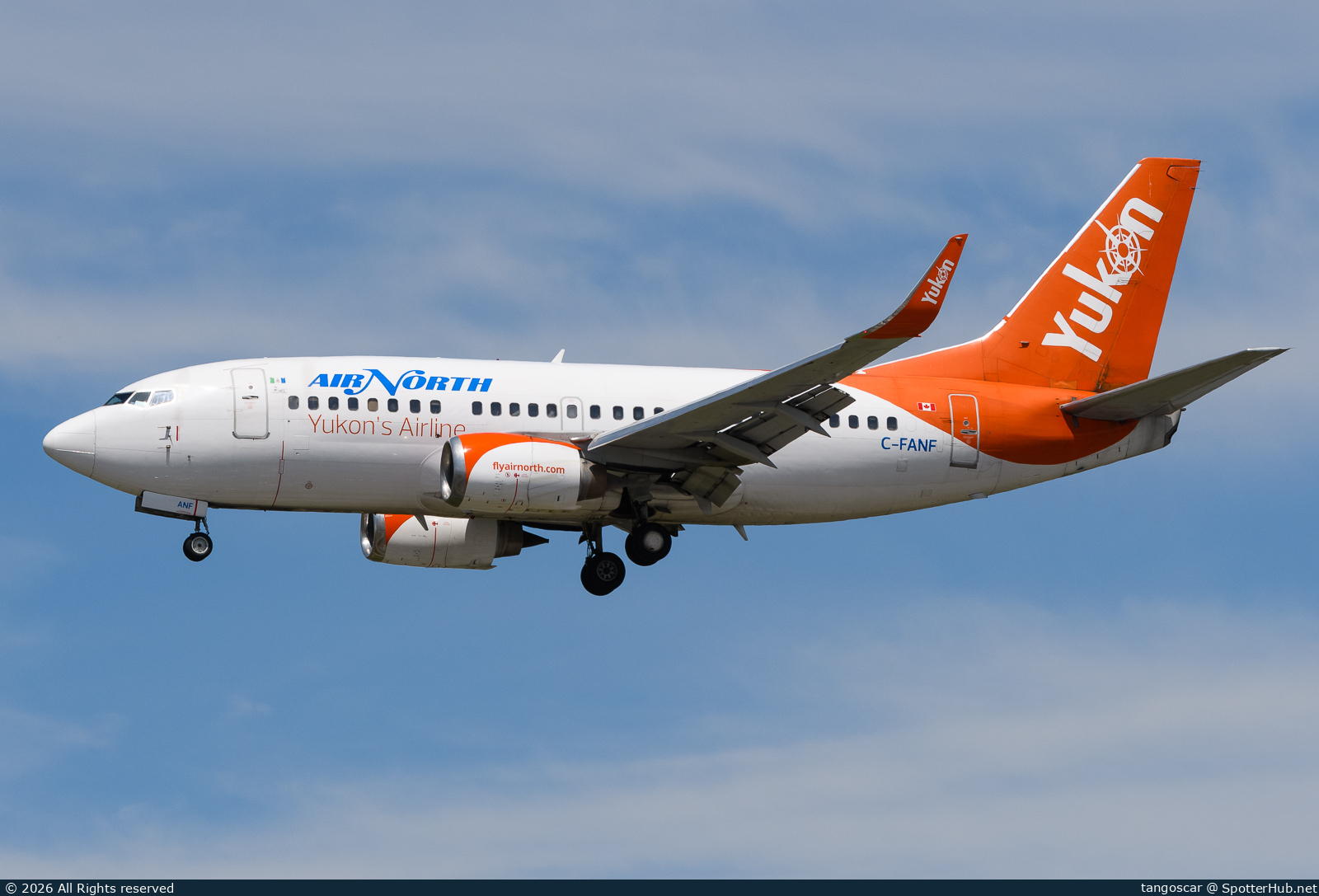 Photo of C-FANF - Boeing 737-55D operated by Air North