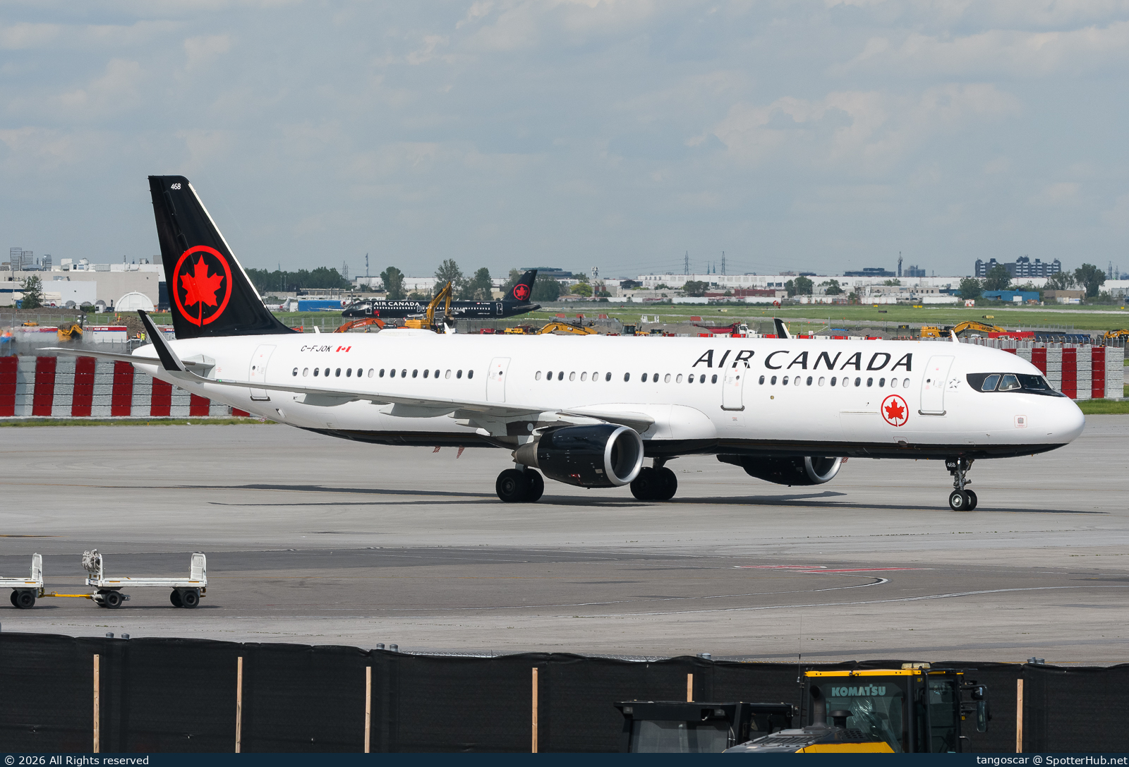 Photo of C-FJOK - Airbus A321-211 operated by Air Canada