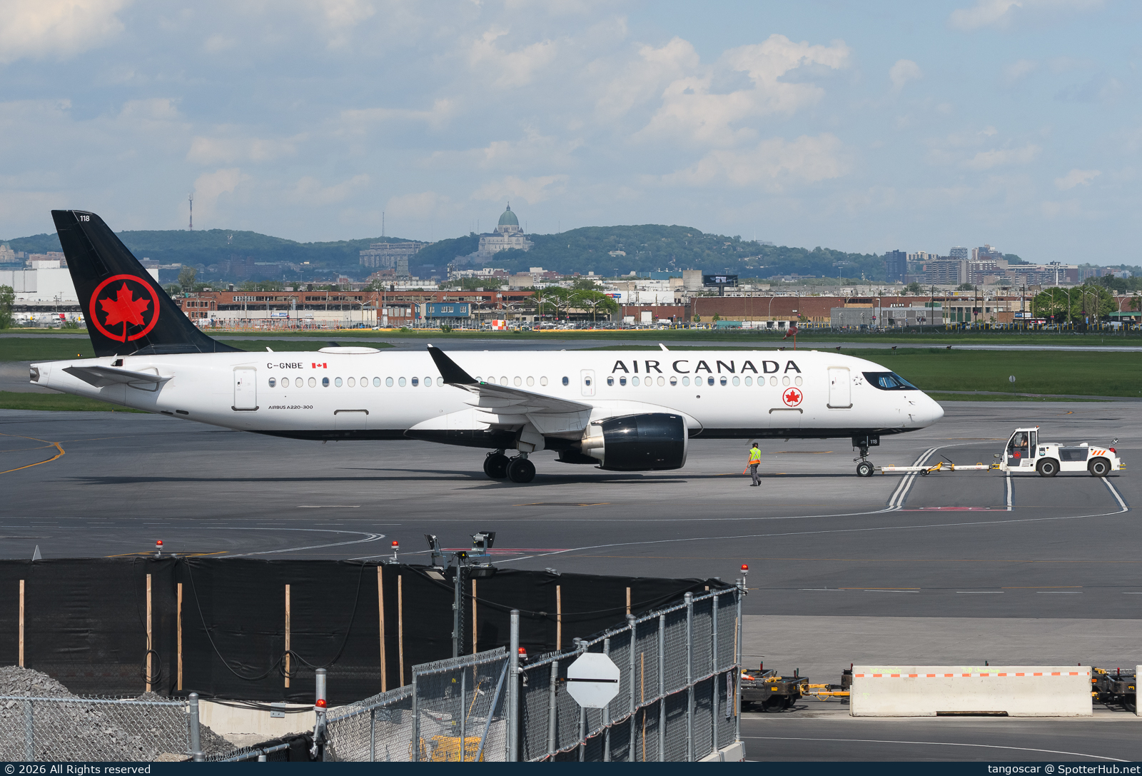 Photo of C-GNBE - Airbus A220-300 operated by Air Canada