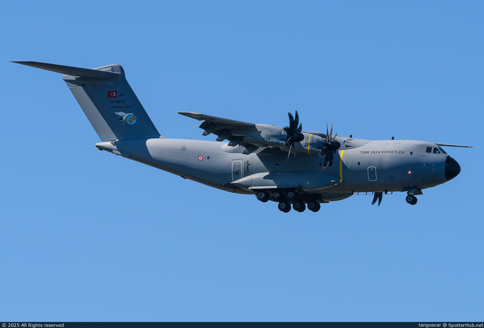 Photo of 17-0078 - Airbus A400M Atlas operated by Turkish Air Force