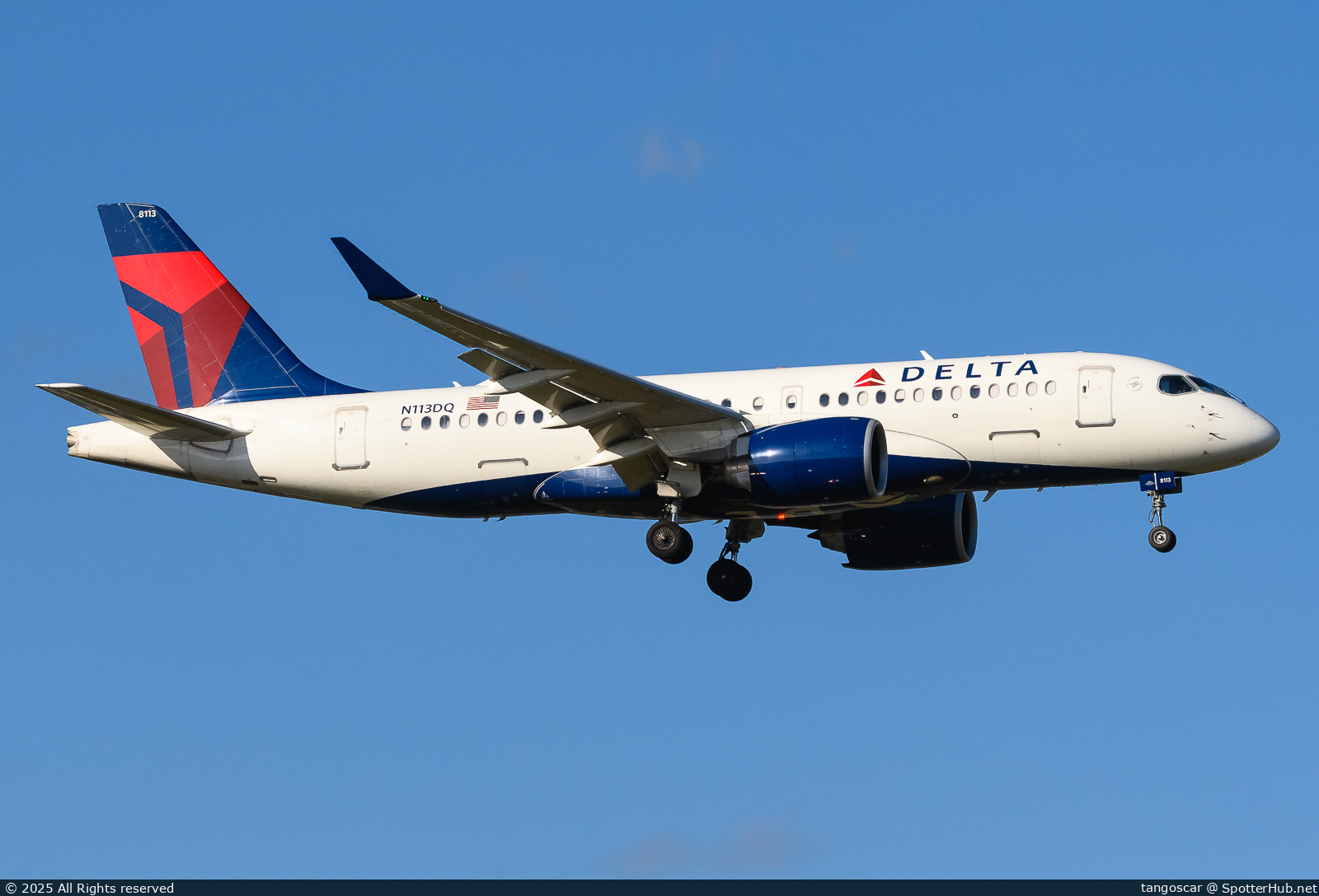 Photo of N113DQ - Airbus A220-100 operated by Delta Air Lines
