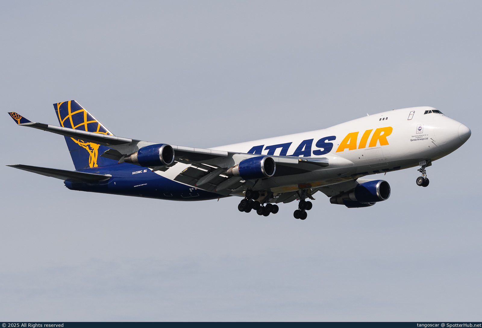 Photo of N409MC - Boeing 747-47UF operated by Atlas Air
