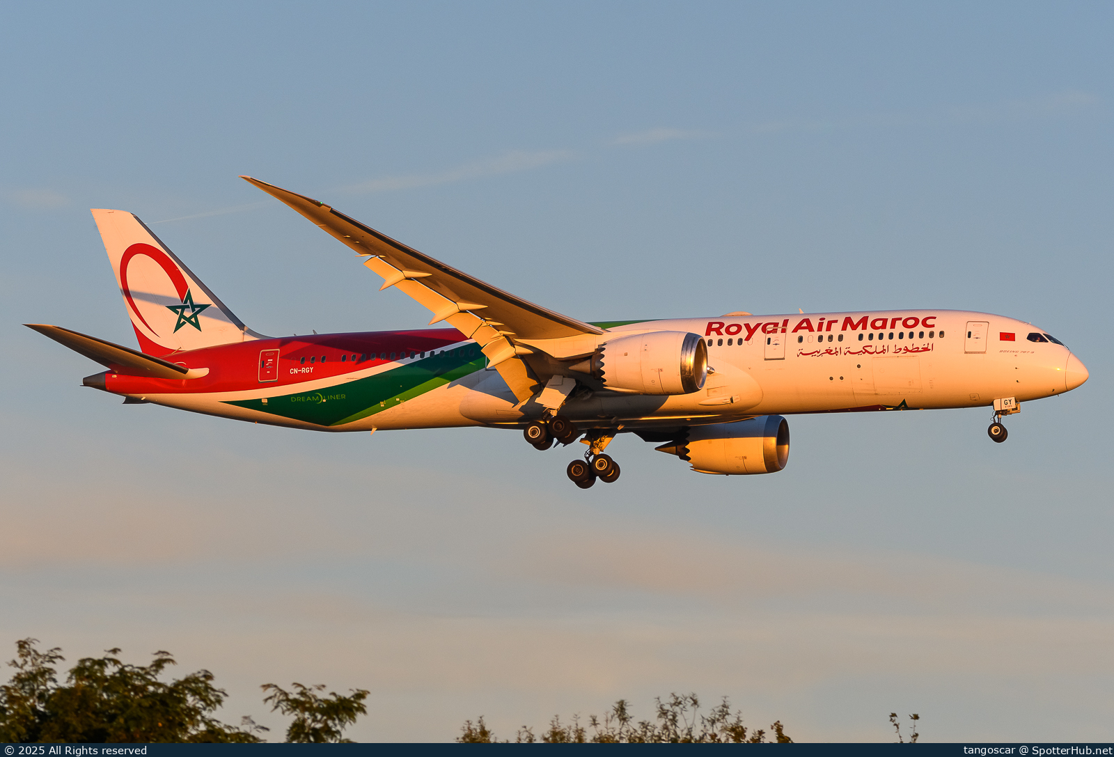 Photo of CN-RGY - Boeing 787-9 Dreamliner operated by Royal Air Maroc