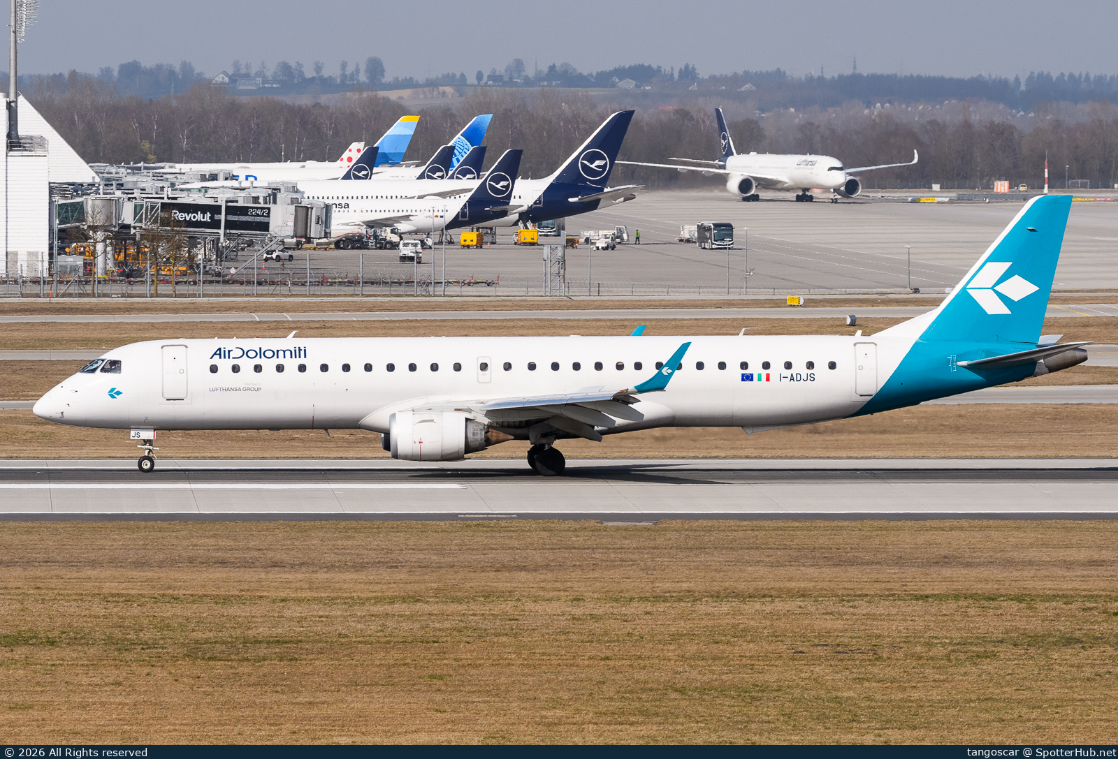 Photo of I-ADJS - Embraer ERJ-195LR operated by Air Dolomiti