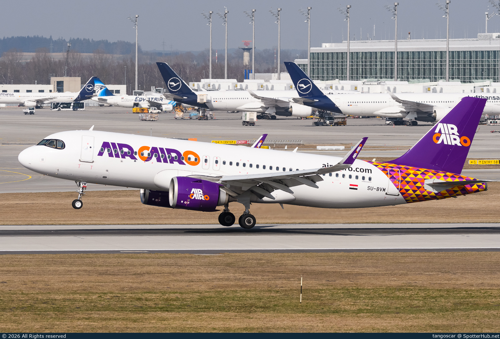 Photo of SU-BVM - Airbus A320-251N operated by Air Cairo