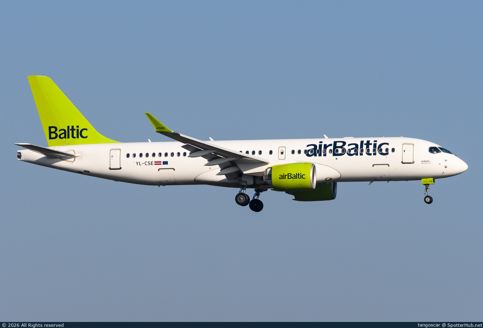 Photo of YL-CSE - Airbus A220-300 operated by airBaltic