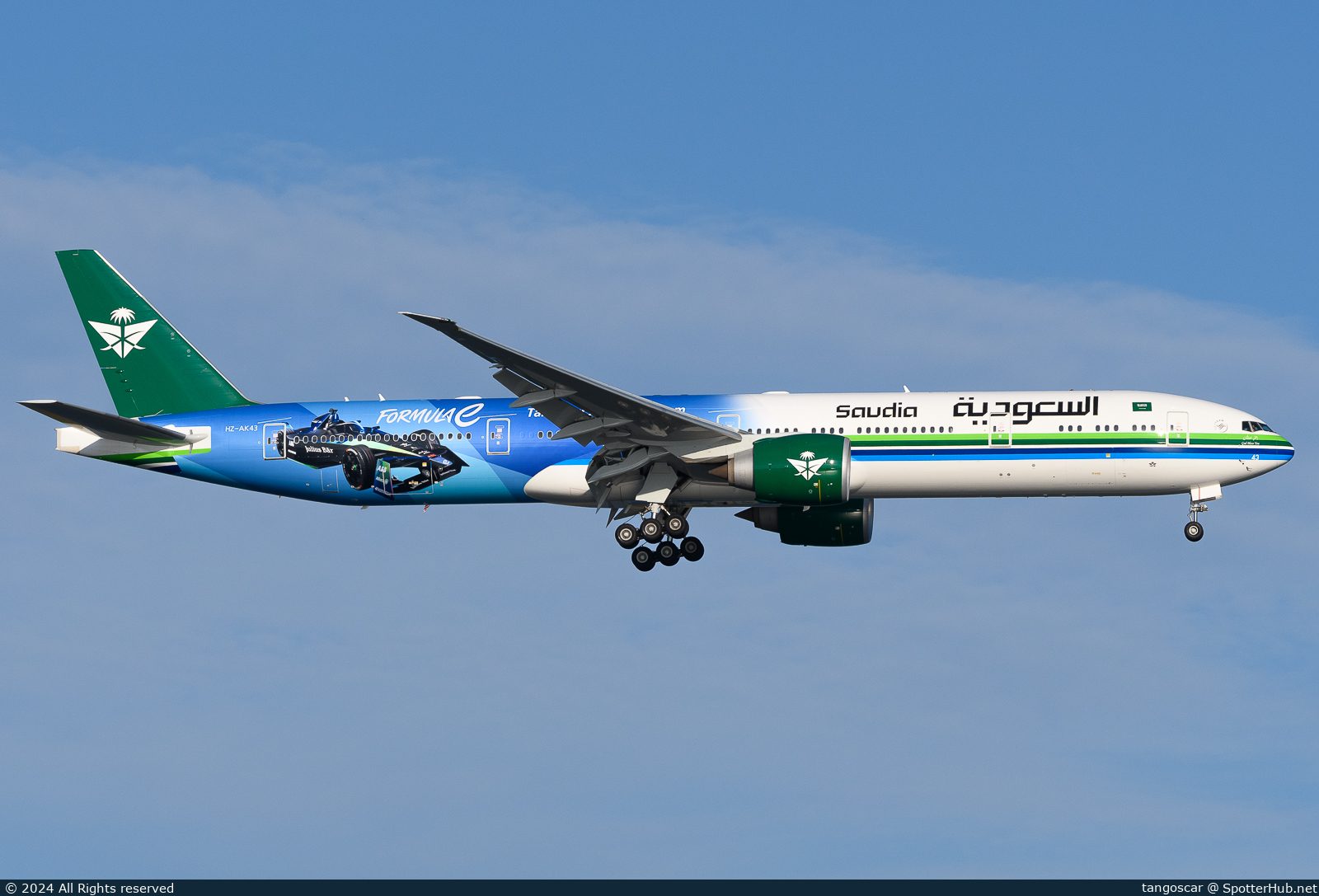 Photo of HZ-AK43 - Boeing 777-368(ER) operated by Saudia