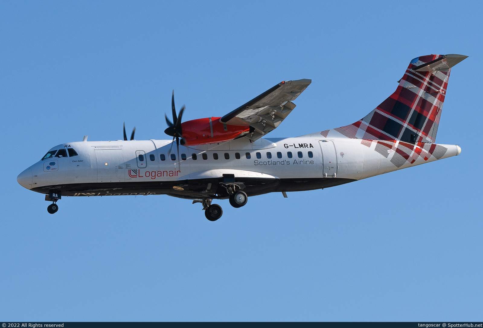 Photo of G-LMRA - ATR 42-500 operated by Loganair